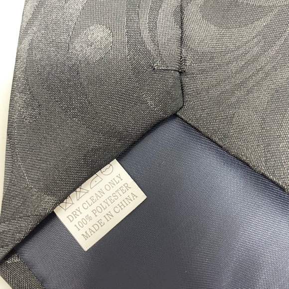 Steve Harris DNA Helix Handmade Tie Black and Grey. - Picture 5 of 6